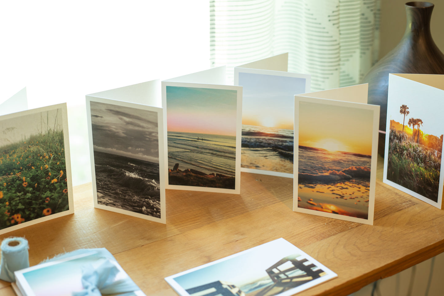 Seascape Notecards (Blank Inside) - Set of 10 w/ Envelopes
